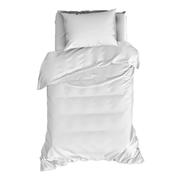 Housse de couette blanche Rawi Linge — housse de couette hôtelière pour linge airbnb maroc