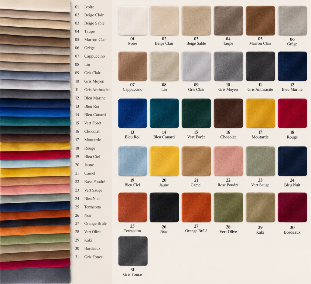 tissu rawi essentials coussins